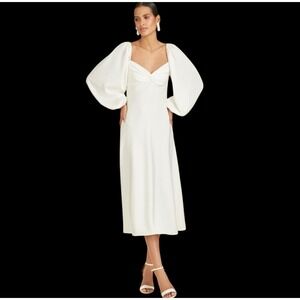 sachin & babi cecelia lace-sleeve a-line pleated midi dress Sachin + Babi | Dresses | Sachin Babi Anthropologiececelia Lacesleeve Aline Pleated  Midi Dress